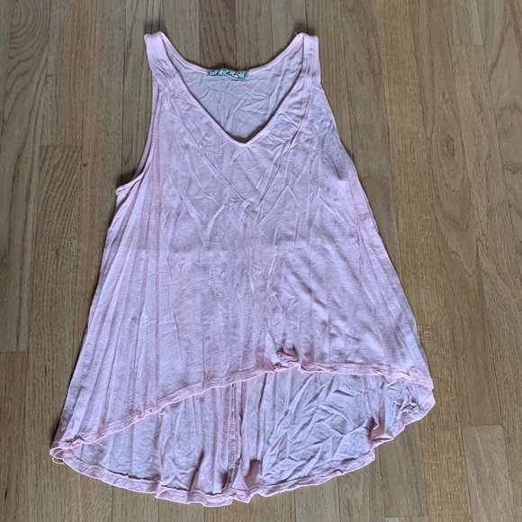 Pale pink tank top